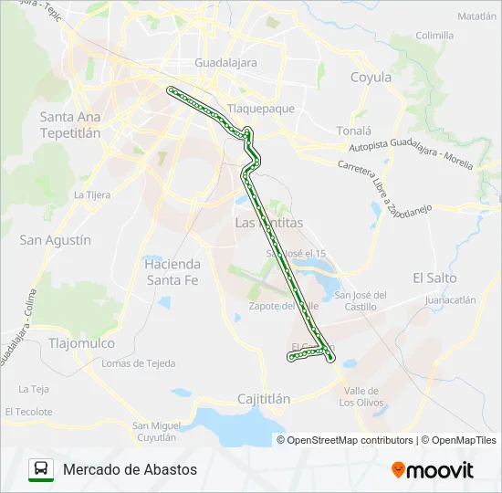 T04-B/C01 Bus Line Map