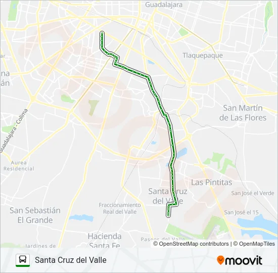C03 - 1 DE MAYO Bus Line Map