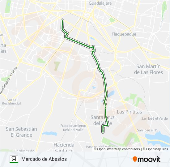 C03 - 1 DE MAYO Bus Line Map
