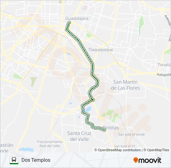 C47 - KM. 13 bus Line Map