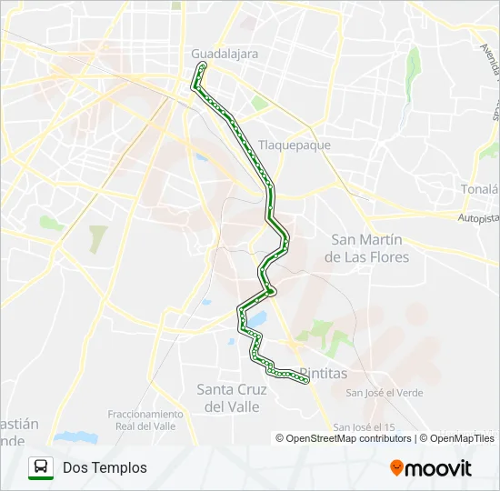 C47 - KM. 13 Bus Line Map