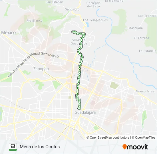 T15/C06 (231-C) - CENTRO Bus Line Map