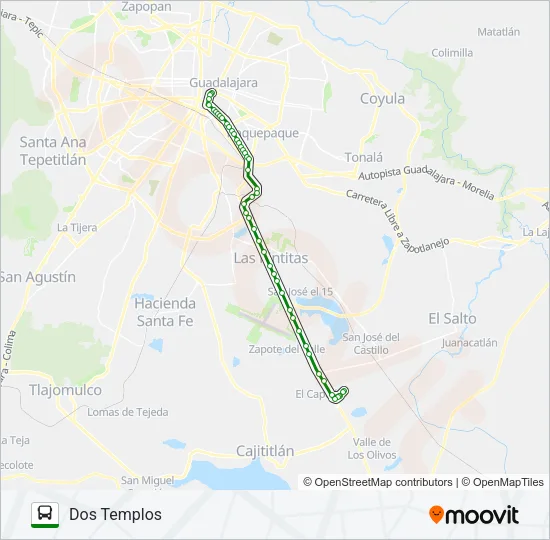 T13-A/C03 (180-A) Bus Line Map