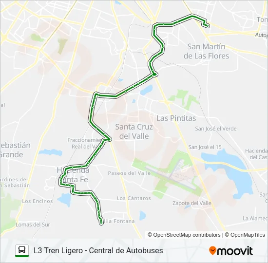 C41 - 🟨 Bus Line Map