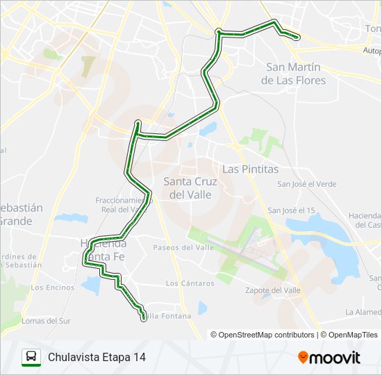 C41 - 🟨 Bus Line Map