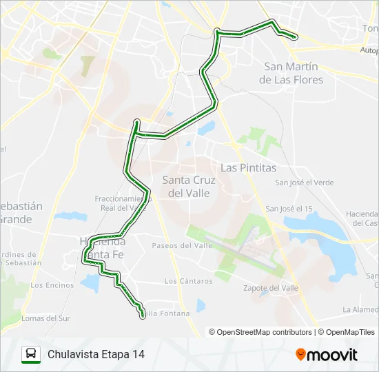 C41 - 🟨 Bus Line Map