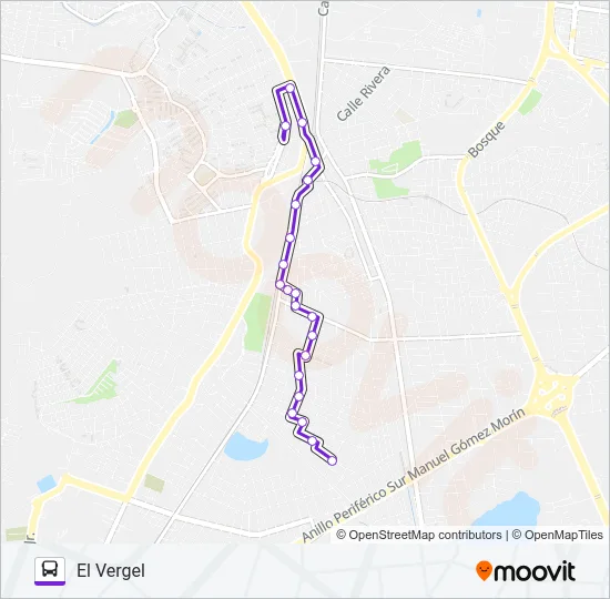 A06 Bus Line Map