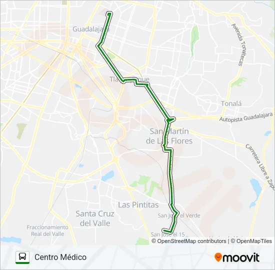C97 Bus Line Map
