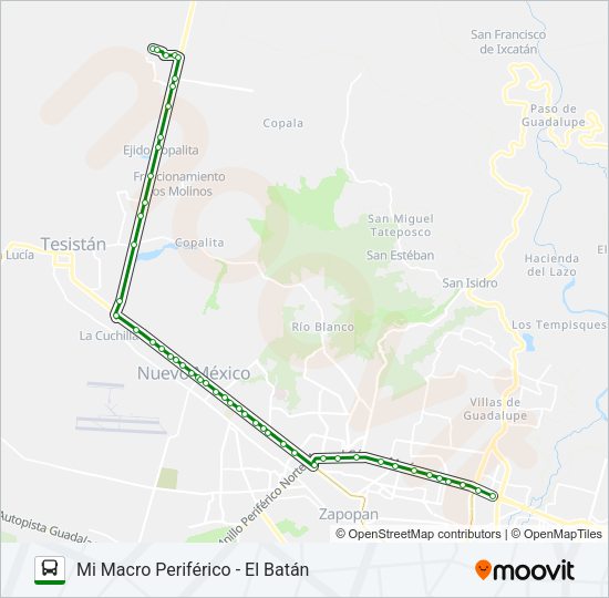C88 - A Bus Line Map