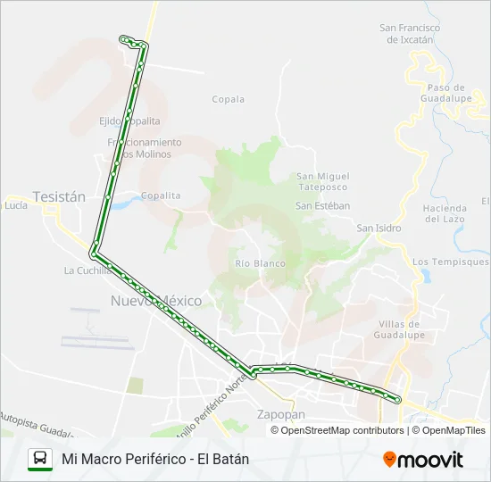 C88 - A Bus Line Map