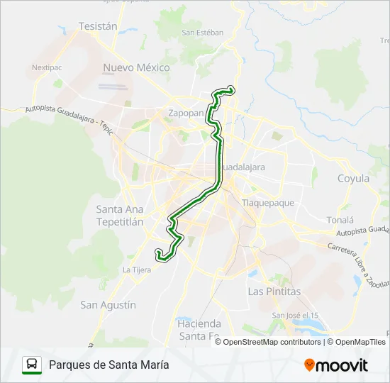 T07 Bus Line Map