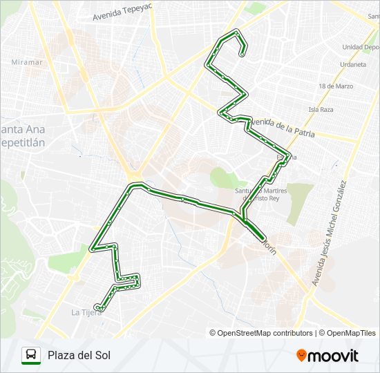 C78 - GALLO 🟥 Bus Line Map