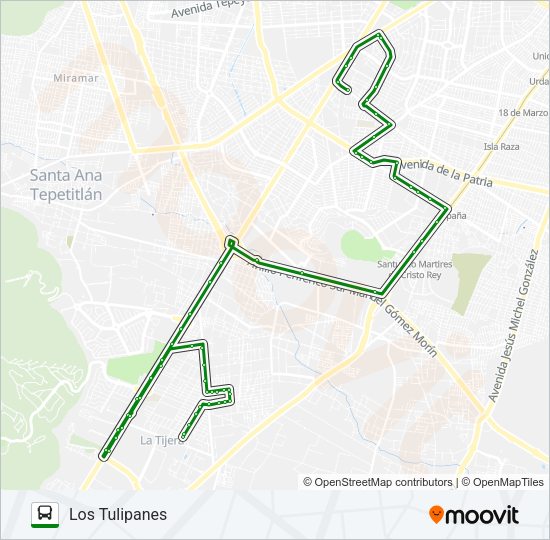 C78 - GALLO 🟥 Bus Line Map