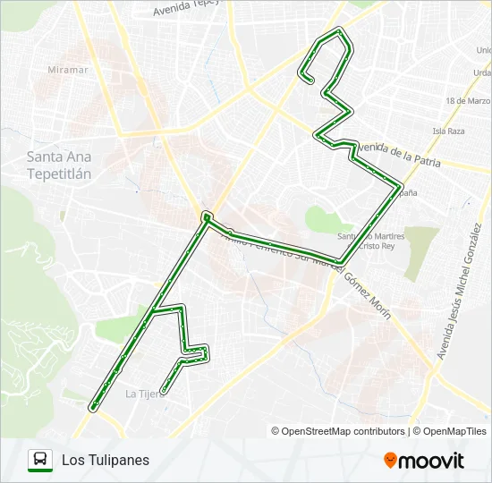 C78 - GALLO 🟥 Bus Line Map