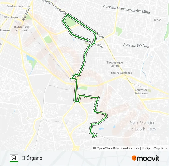 T02 - FORUM Bus Line Map