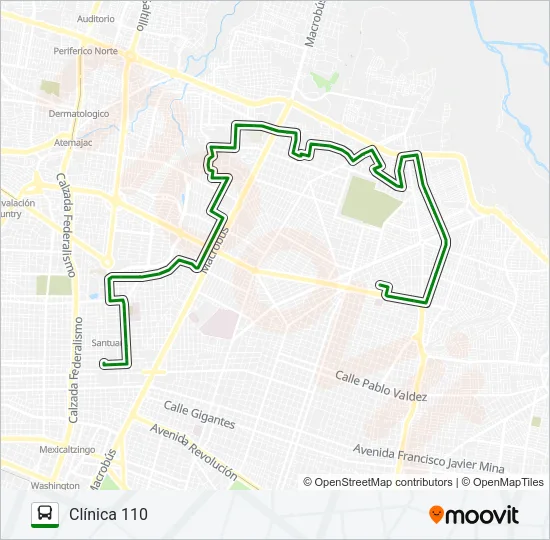 C21 - CBTIS 🟥 Bus Line Map