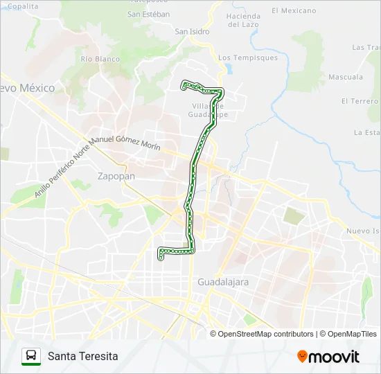 C81 - CLÍNICA 2 Bus Line Map