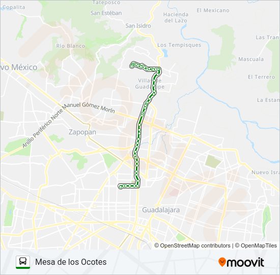 C81 - CLÍNICA 2 Bus Line Map
