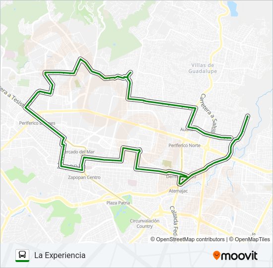 C73 - V1 Bus Line Map