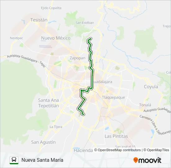 T07/C01 - ABASTOS Bus Line Map
