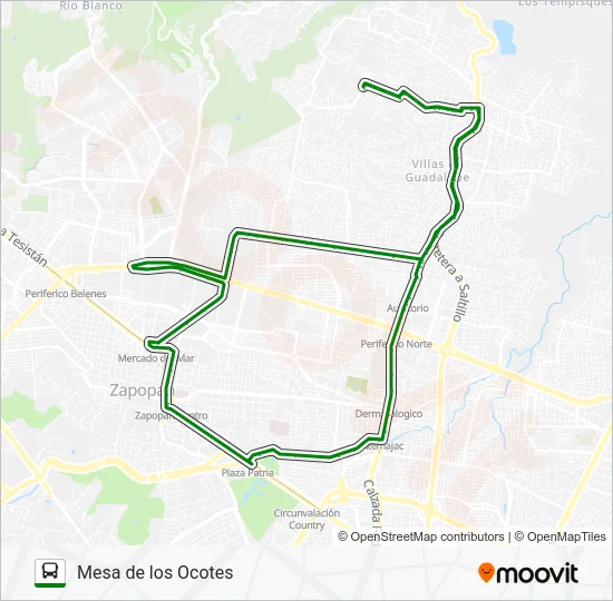 C82 - BELENES PLAZA PATRIA Bus Line Map