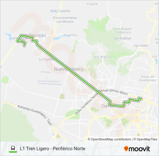 T16-B/C02 Bus Line Map