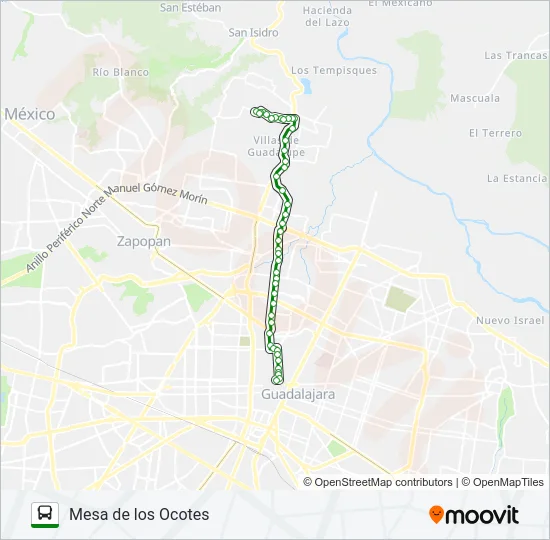 T15/C06 (231-C) Bus Line Map