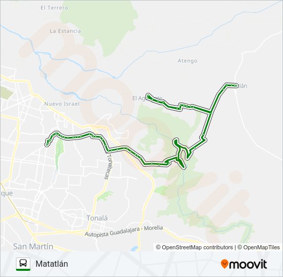 C93 Bus Line Map