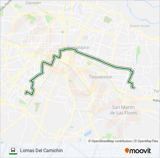 C17 bus Line Map