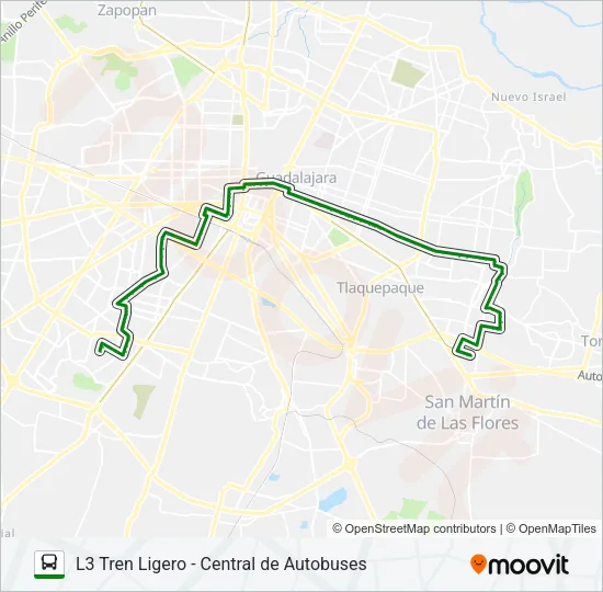 C17 Bus Line Map