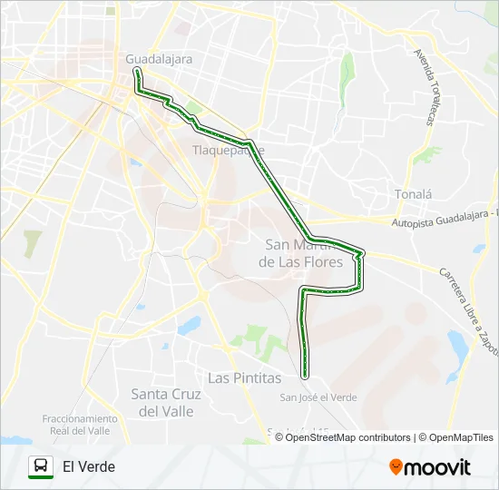 C86 Bus Line Map