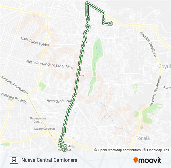 C29 bus Line Map