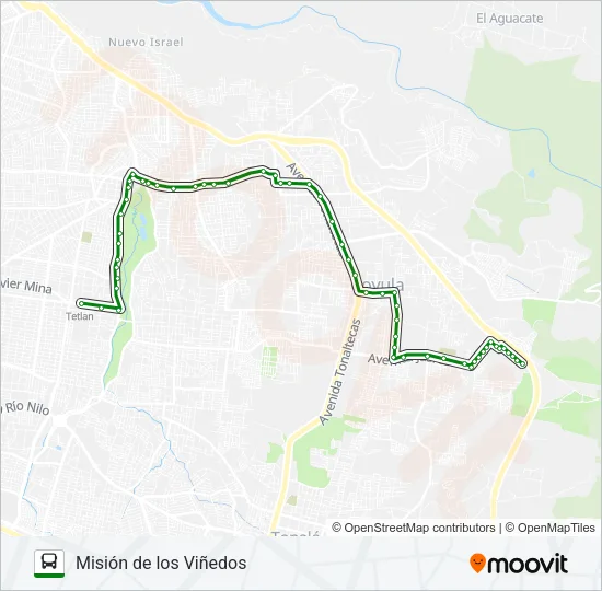 C29 Bus Line Map