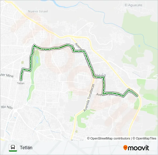 C29 Bus Line Map