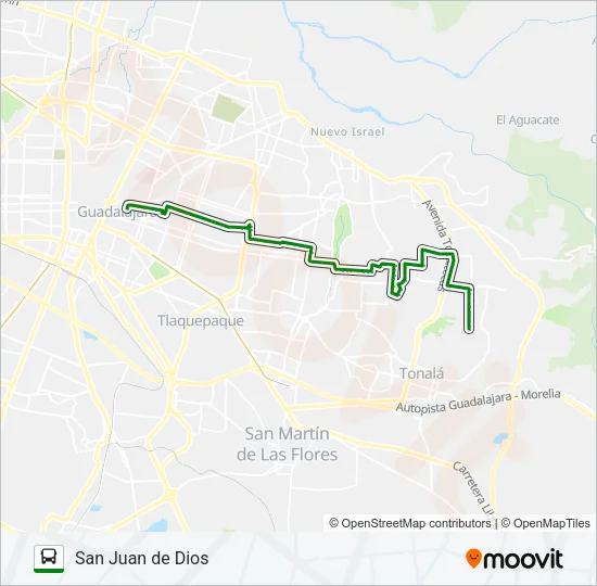 C36 Bus Line Map