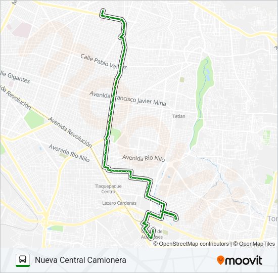 C75 - A Bus Line Map