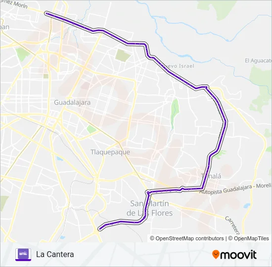 C01 Bus Line Map