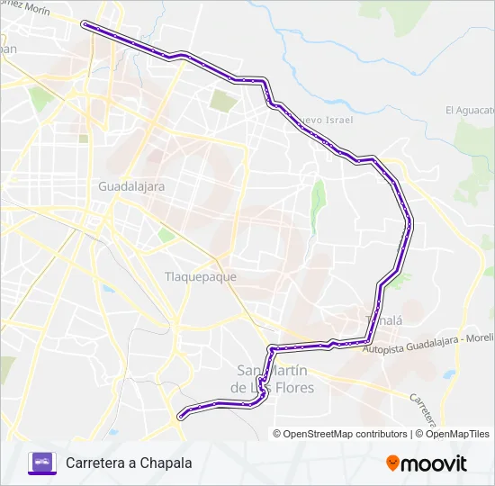 C01 Bus Line Map