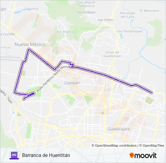 C02 Bus Line Map