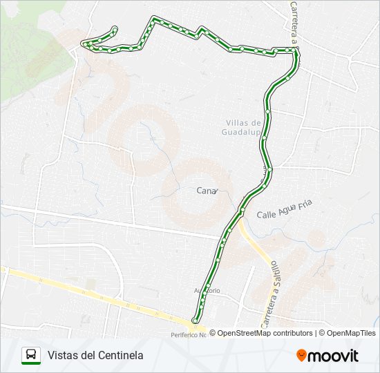 C81 - TREN bus Line Map