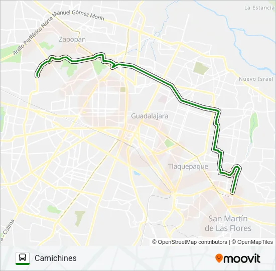 C71 Bus Line Map