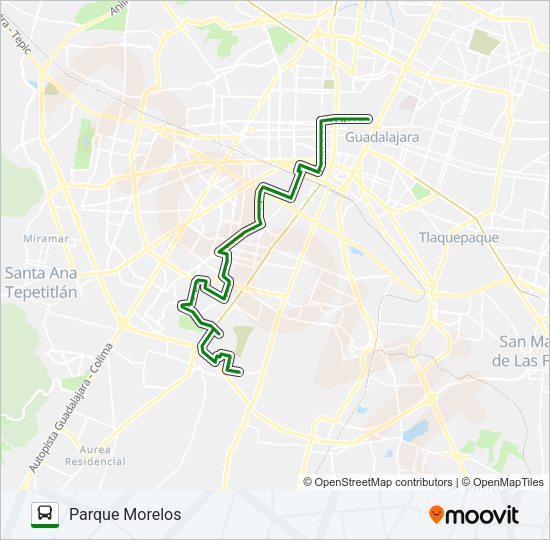 Mapa de T07/C04 de autobús