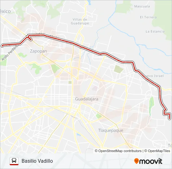 A06 Bus Line Map