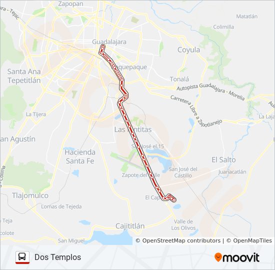 Mapa de T13-A/C03 - SILOS de autobús