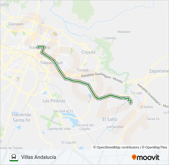 Mapa de T13-C/C02 - REVOLUCIÓN de autobús