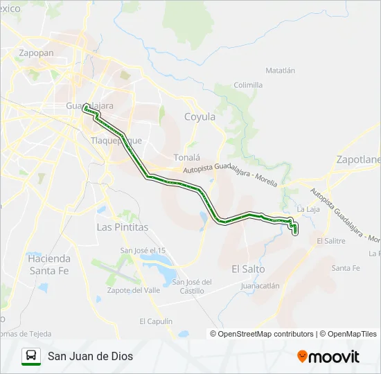 T13-C/C02 - REVOLUCIÓN Bus Line Map