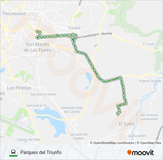 T13-C/C01 Bus Line Map