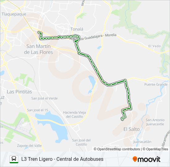 T13-C/C01 Bus Line Map