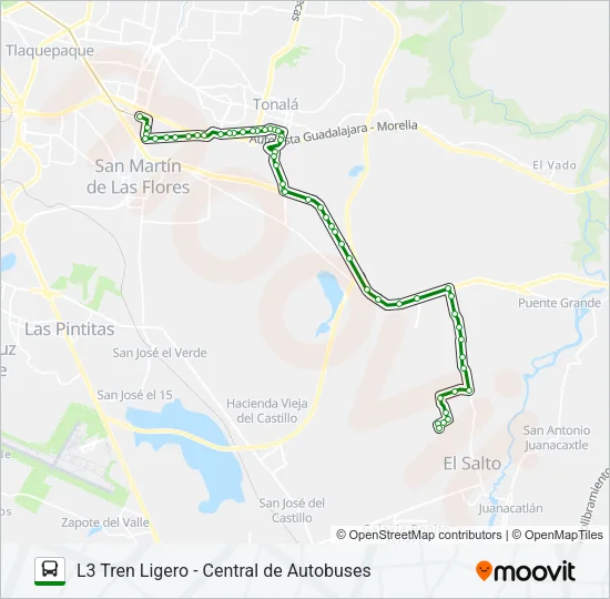 T13-C/C01 Bus Line Map