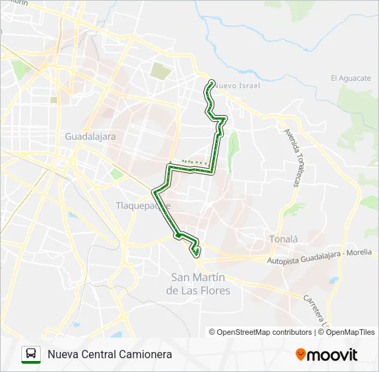 C30 Bus Line Map